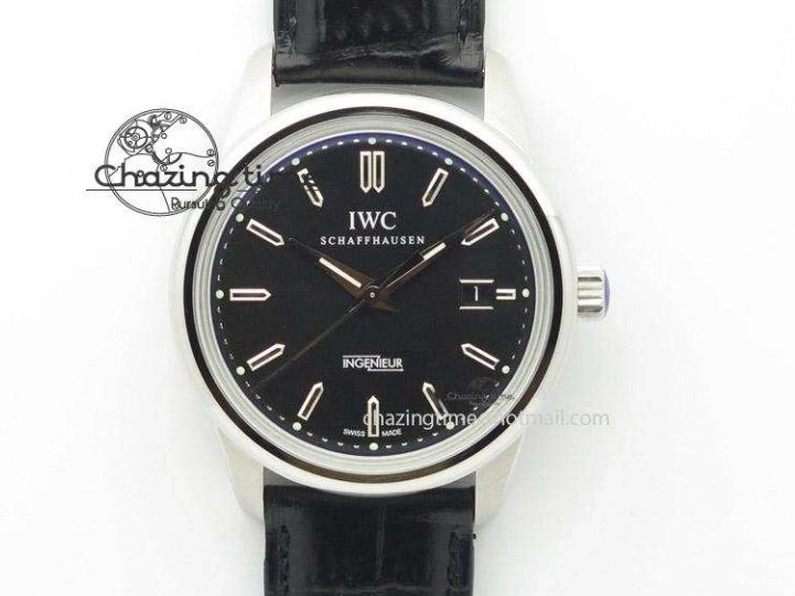 MIROTIME 0325 Fashionable Pilot IW326801 SS MK 1:1 Best Edition Black Dial on Green Nylon Strap MIYOTA 7122